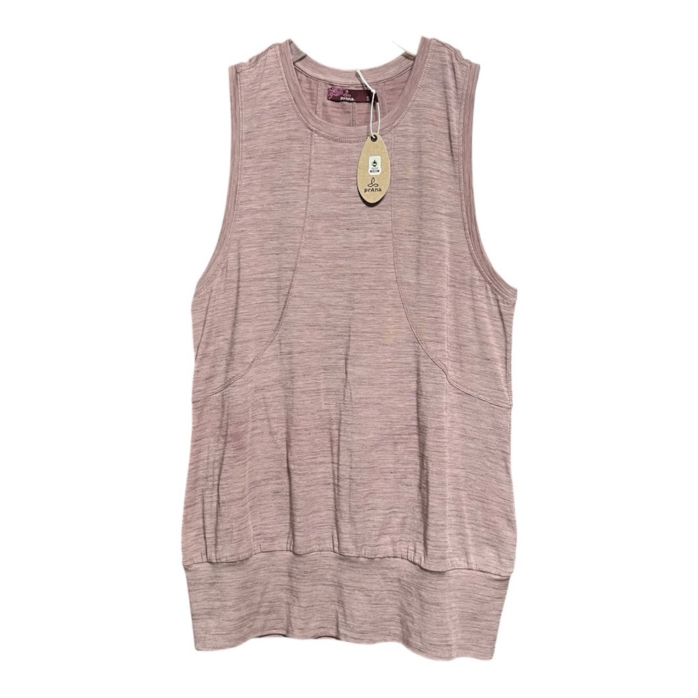 Prana Women’s Sleeveless Tank Top - Dusty Rose Heather